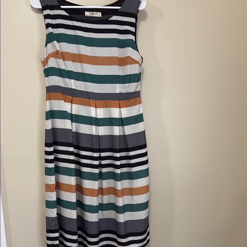 Romy Striped Sleeveless Dress - Multicolor